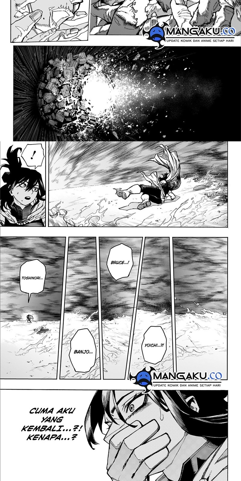 Manga Boku no Hero Academia Chapter 417 gambar 2