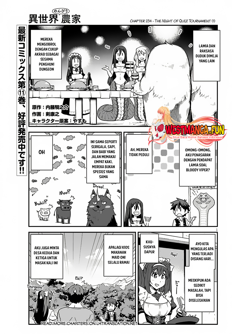 Manga Isekai Nonbiri Nouka Chapter 234 gambar 2