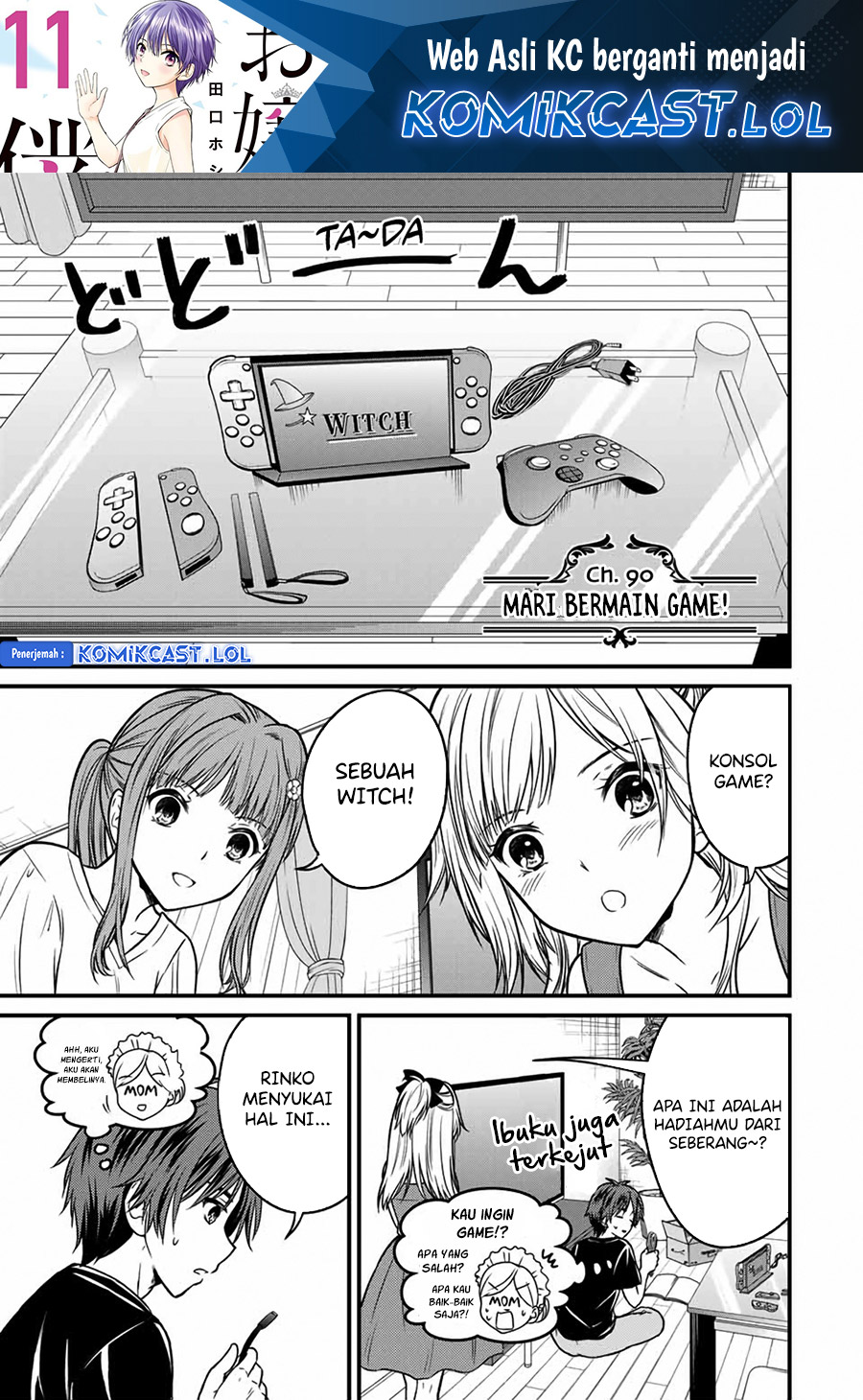 Manga Ojou-sama no Shimobe Chapter 90 gambar 2