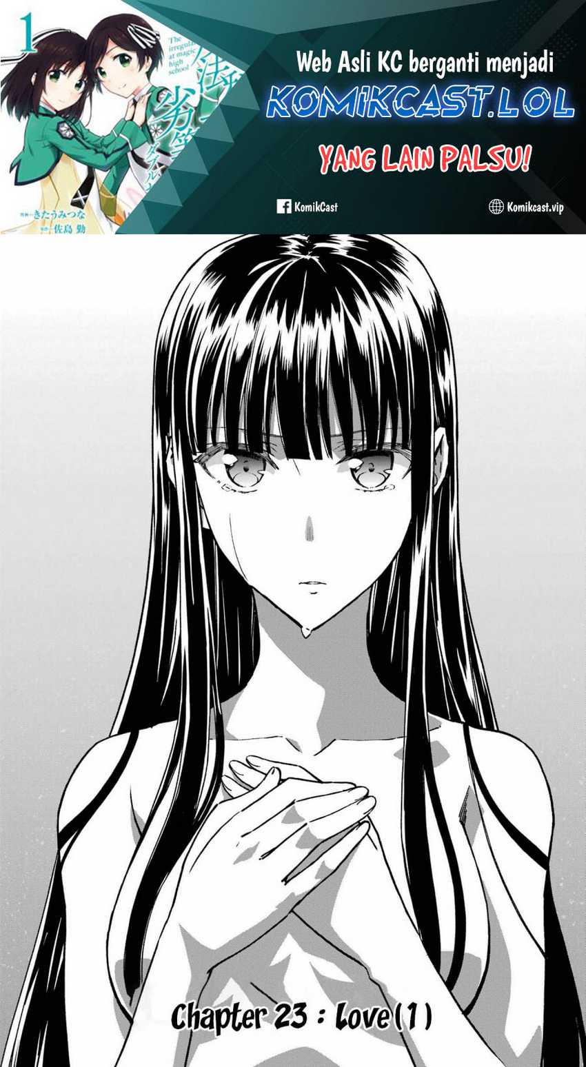 Manga Mahouka Koukou no Rettousei – Yotsuba Keishou-hen Chapter 23 gambar 2