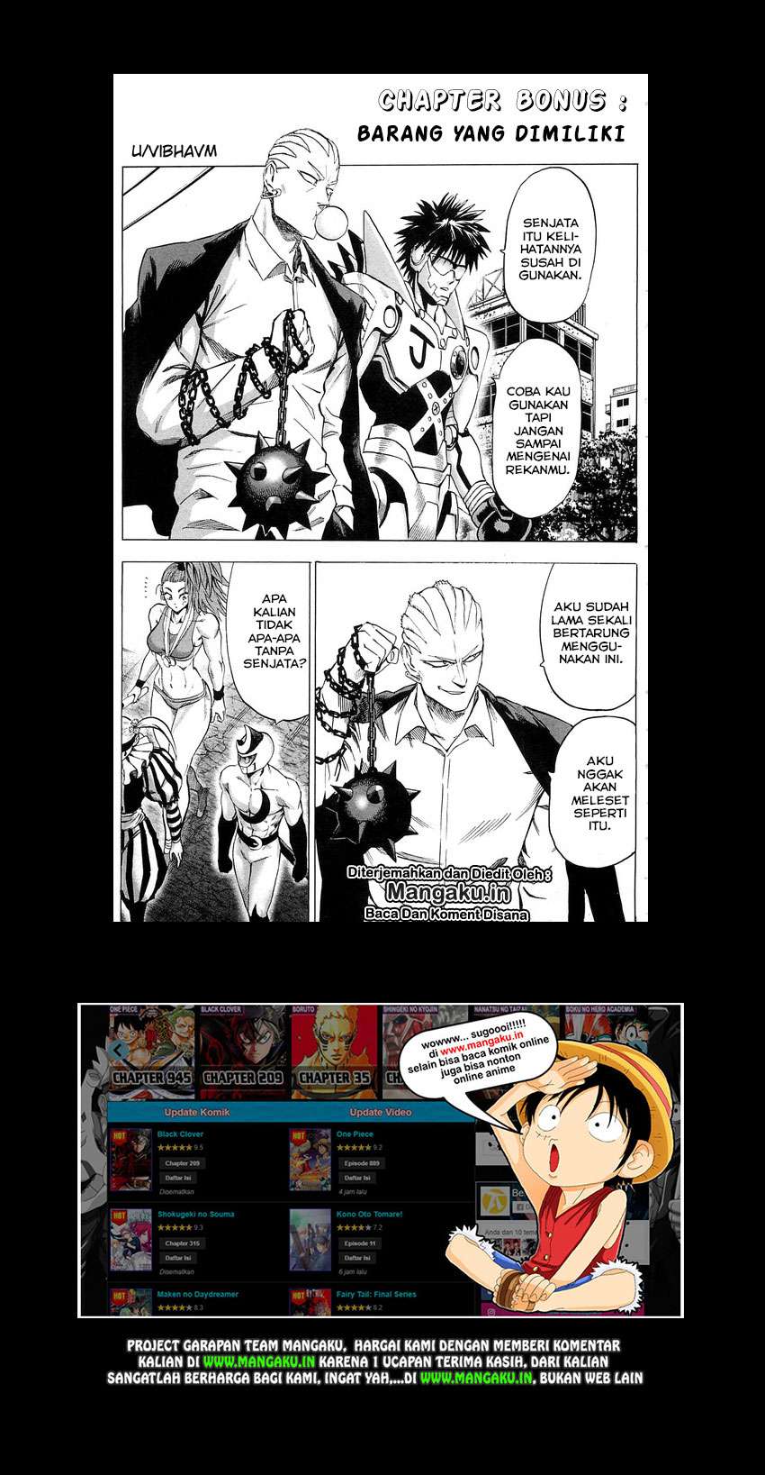 Manga One Punch Man Chapter 158.5 gambar 2