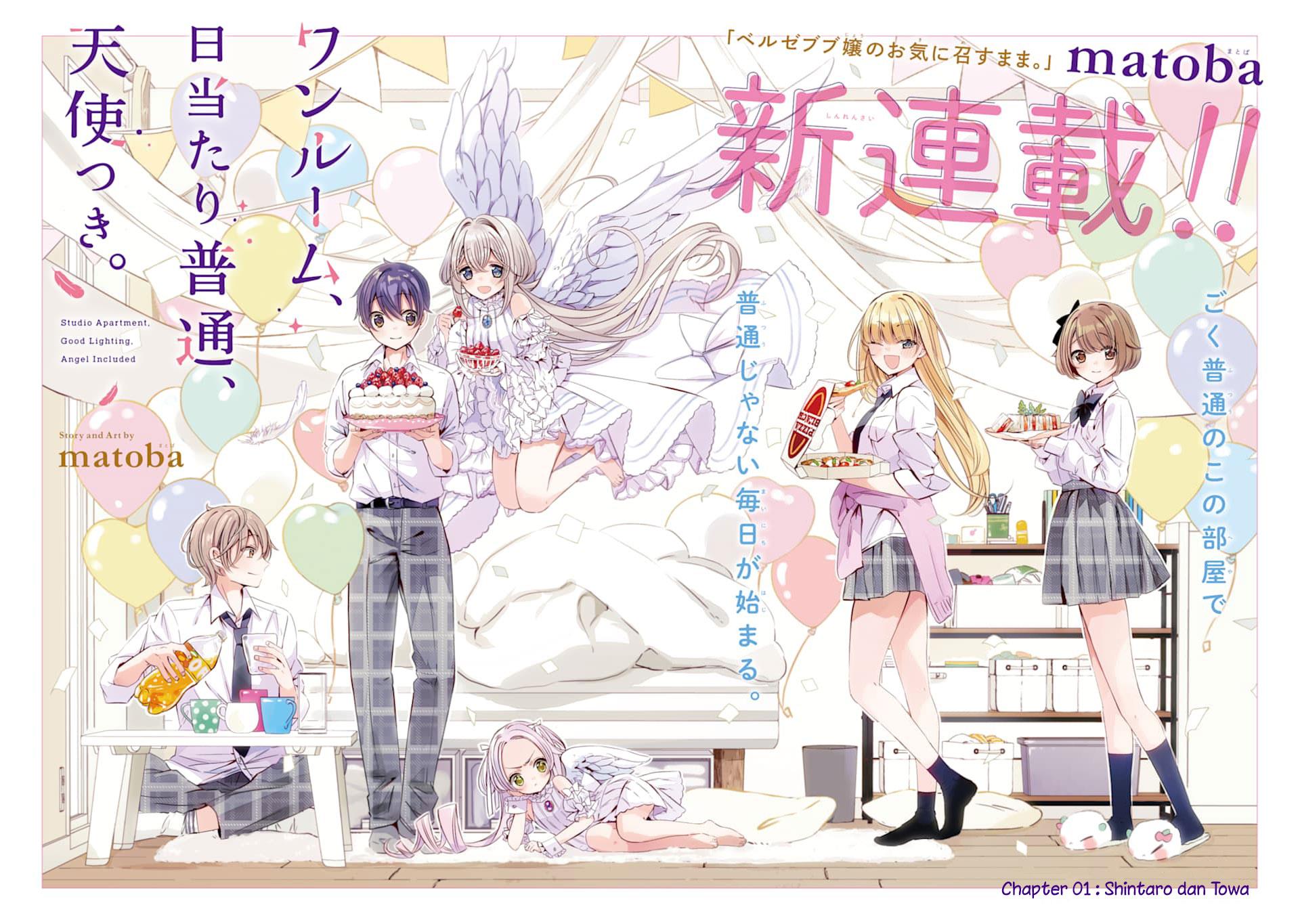 One Room, Hiatari Futsuu, Tenshi-tsuki Chapter 1 Gambar 3