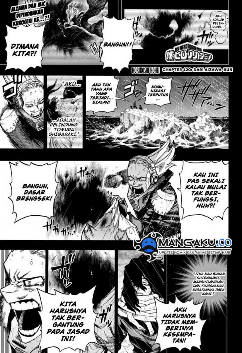 Manga Boku no Hero Academia Chapter 420 gambar 2
