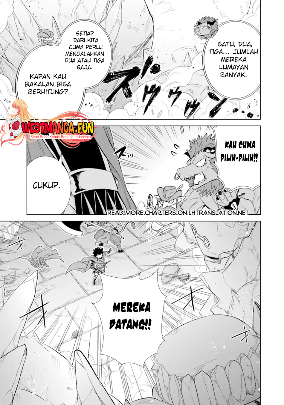 Manga Isekai de tadahitori no mamono tsukai ~ tenshoku shitara maou ni machigawa remashita Chapter 52.1 gambar 2