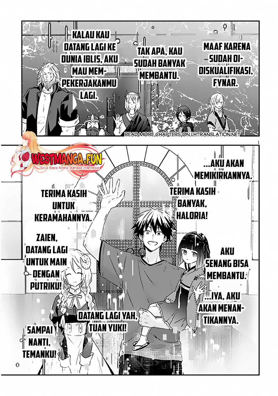 Manga Maou ni Natte node – Dungeon Tsukutte Jingai Musume to Honobono suru Chapter 69.1 gambar 2