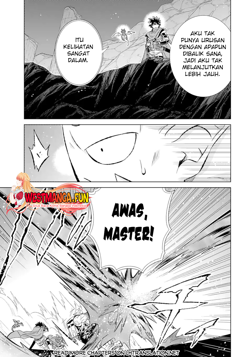 Manga Isekai de tadahitori no mamono tsukai ~ tenshoku shitara maou ni machigawa remashita Chapter 52.2 gambar 2