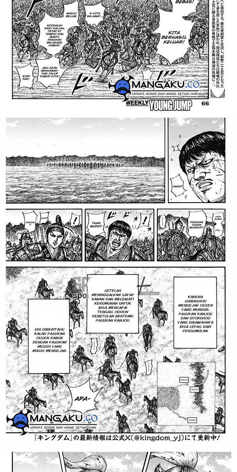 Manga Kingdom Chapter 795 gambar 2
