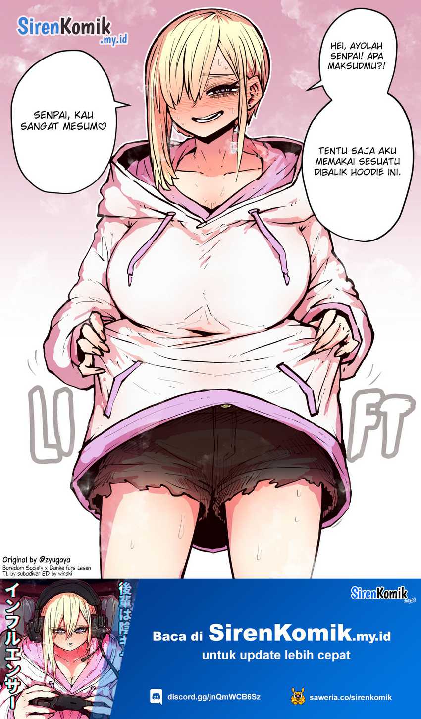 Manga Kouhai wa Inkya Agari no Infuruensaa Chapter 16.5 gambar 2