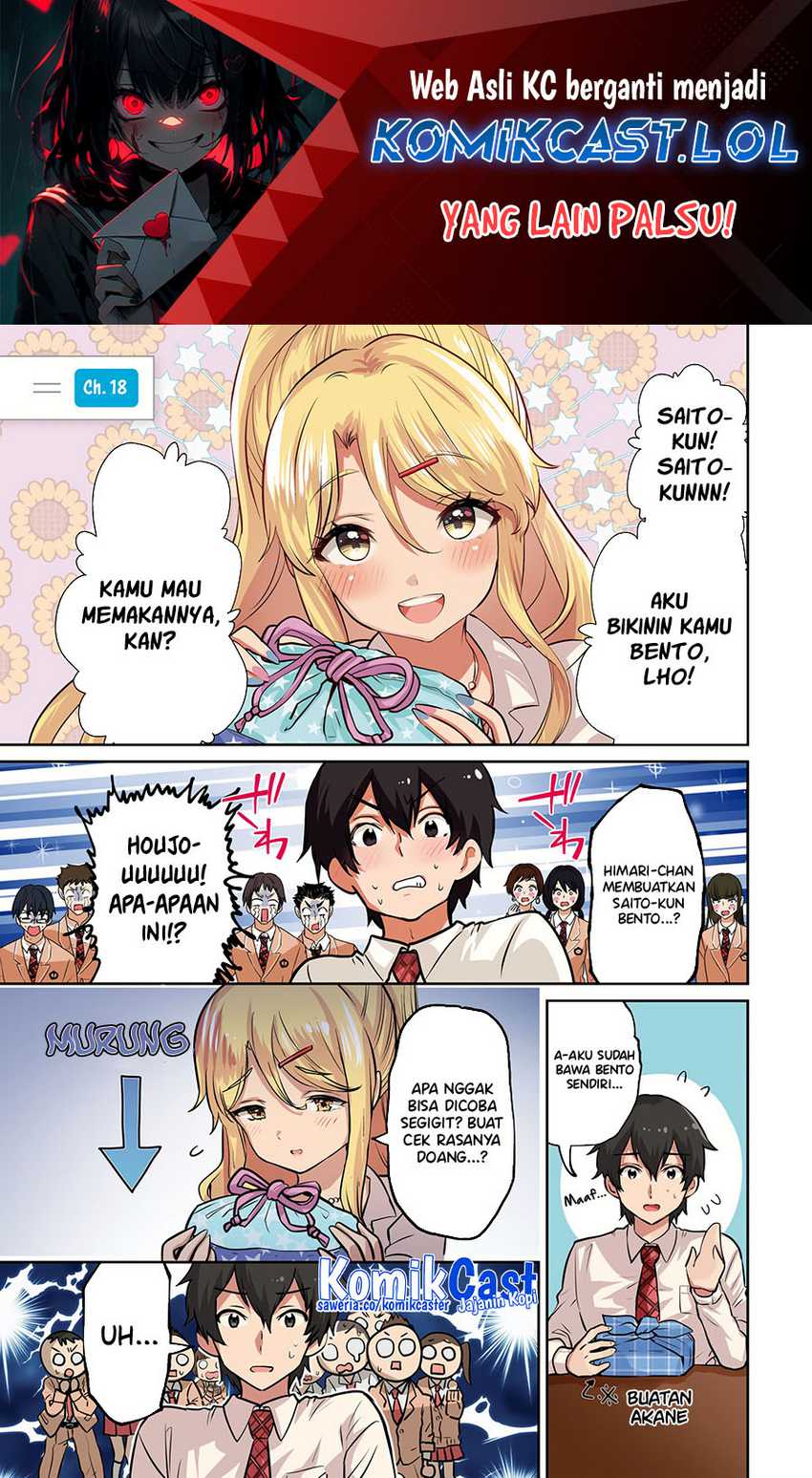 Manga Kurasu no Daikirai na Joshi to Kekkon Suru Koto ni Natta Chapter 18.1 gambar 2
