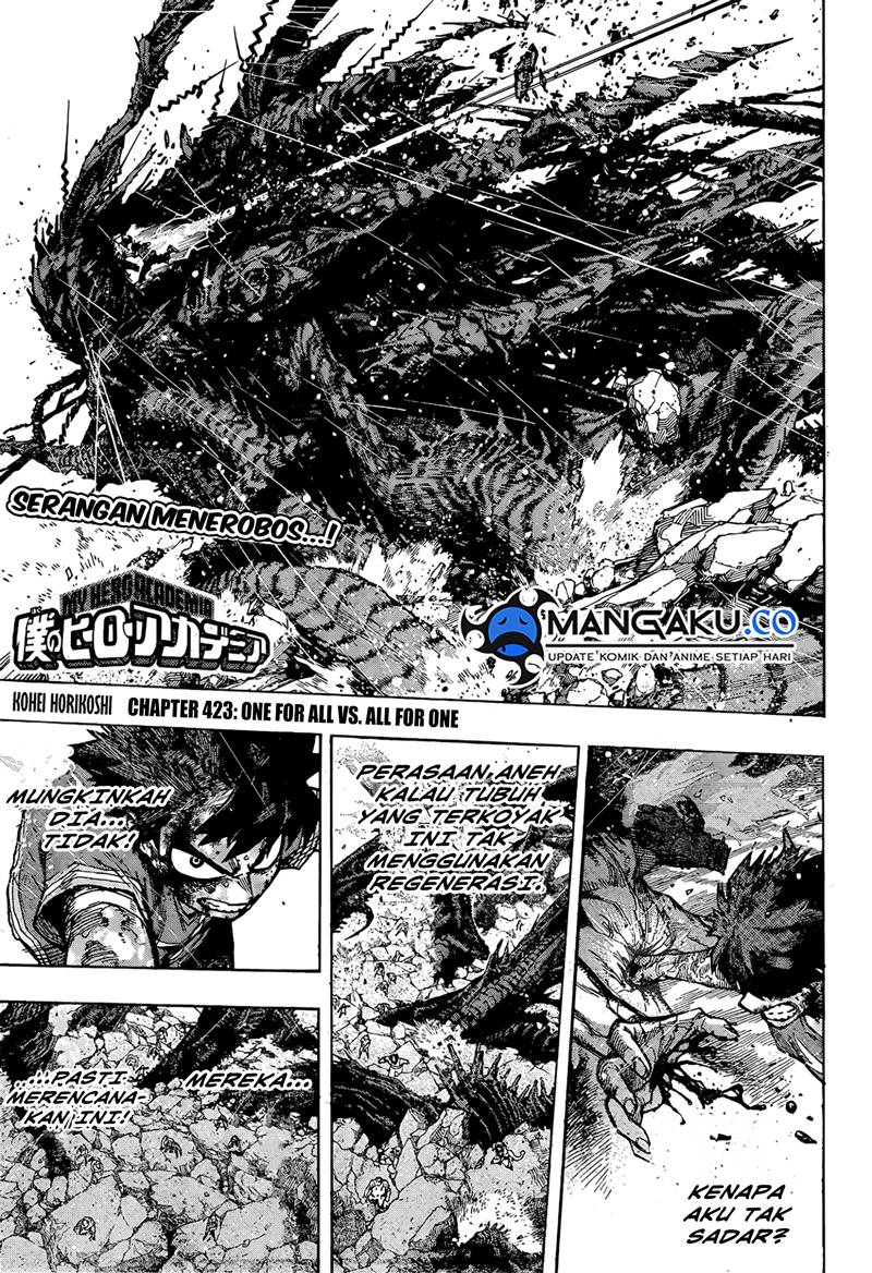 Manga Boku no Hero Academia Chapter 423 gambar 2