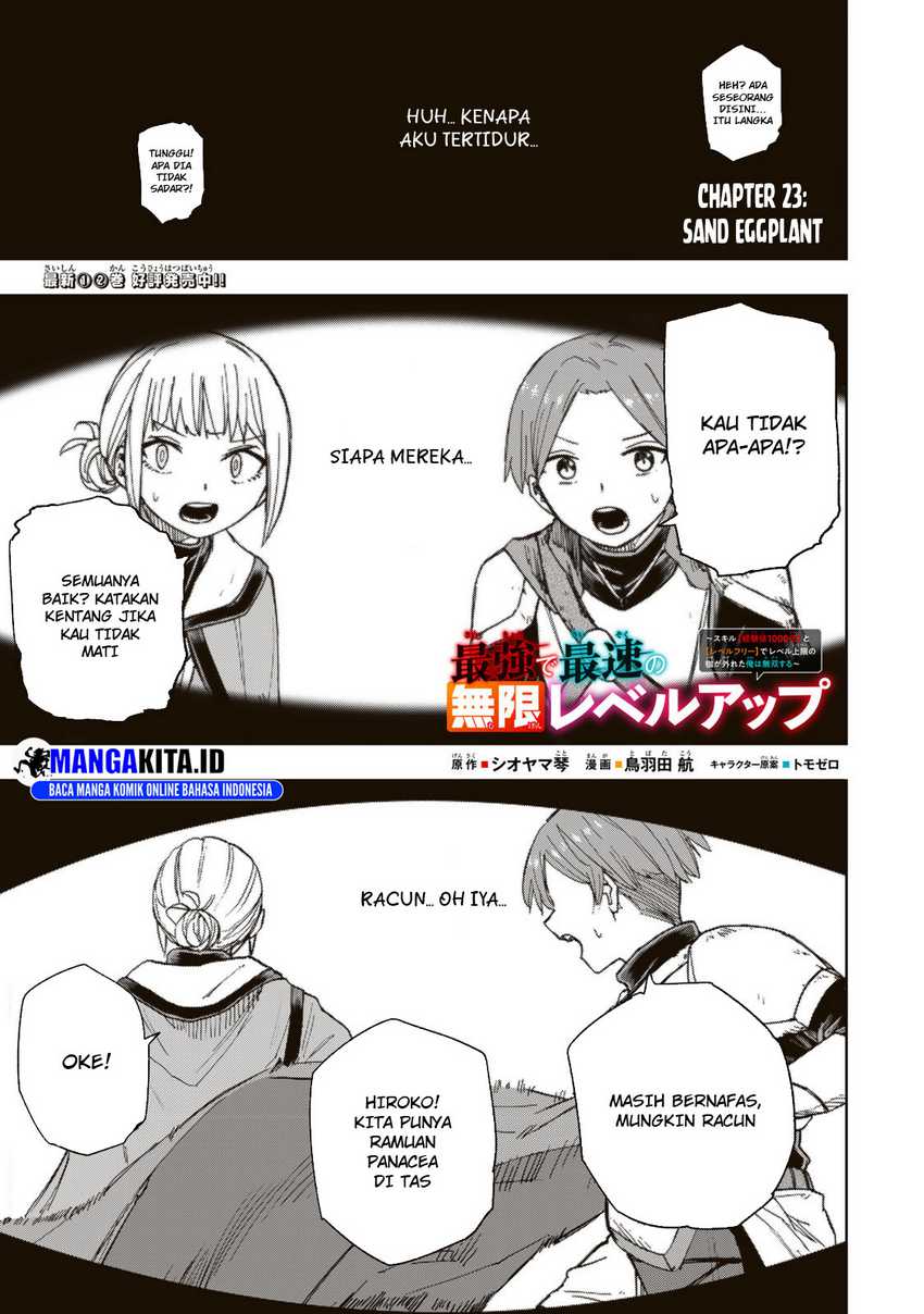 Manga Saikyou de Saisoku no Mugen Level Up Chapter 23 gambar 2