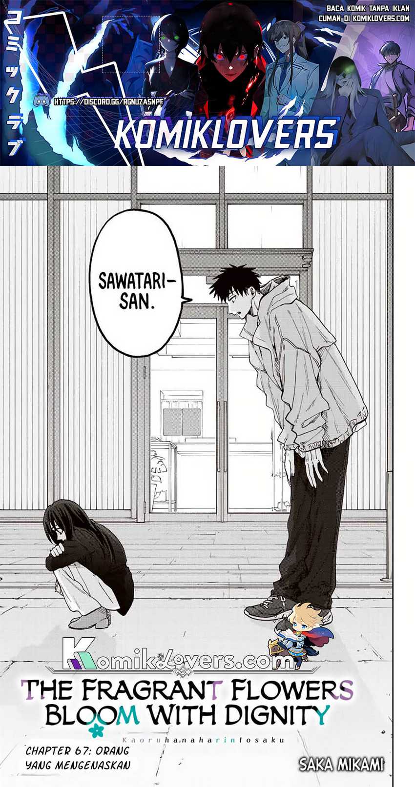 Manga Kaoru Hana wa Rin to Saku Chapter 67 gambar 2