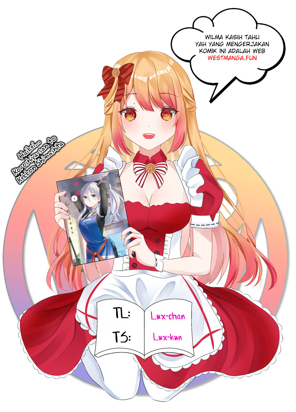 Manga Haikei… Koroshiya-san to Kekkon Shimashita Chapter 44 gambar 2