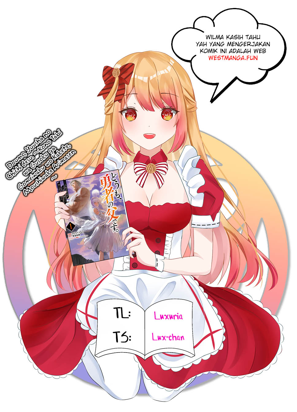 Manga Doumo, Yuusha no Chichi desu. 〜Kono Tabi wa Gusoku ga Gomeiwaku wo Kakete, Moushiwake Arimasen〜 Chapter 08.1 gambar 2