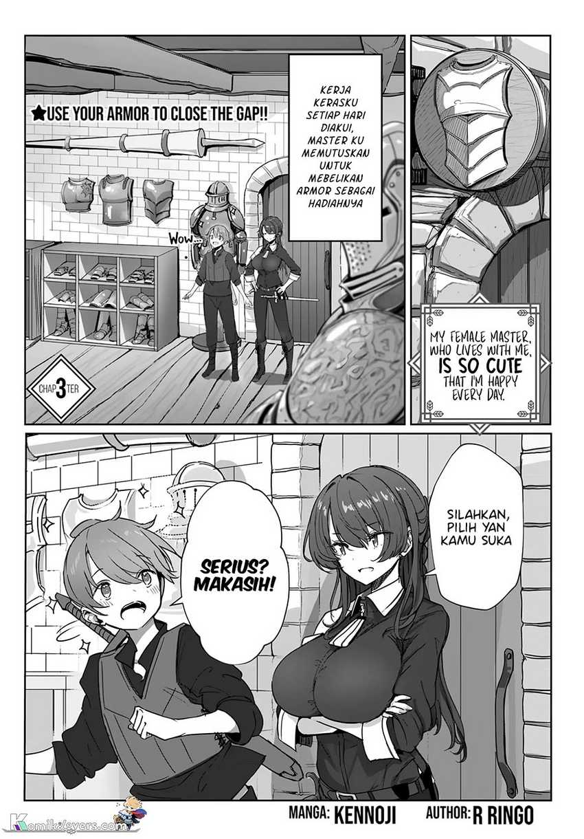 Manga Doukyo Shiteiru Kensei no Onna Shishou ga Kawaisugite Mainichi Shiawase Desu Chapter 03 gambar 2