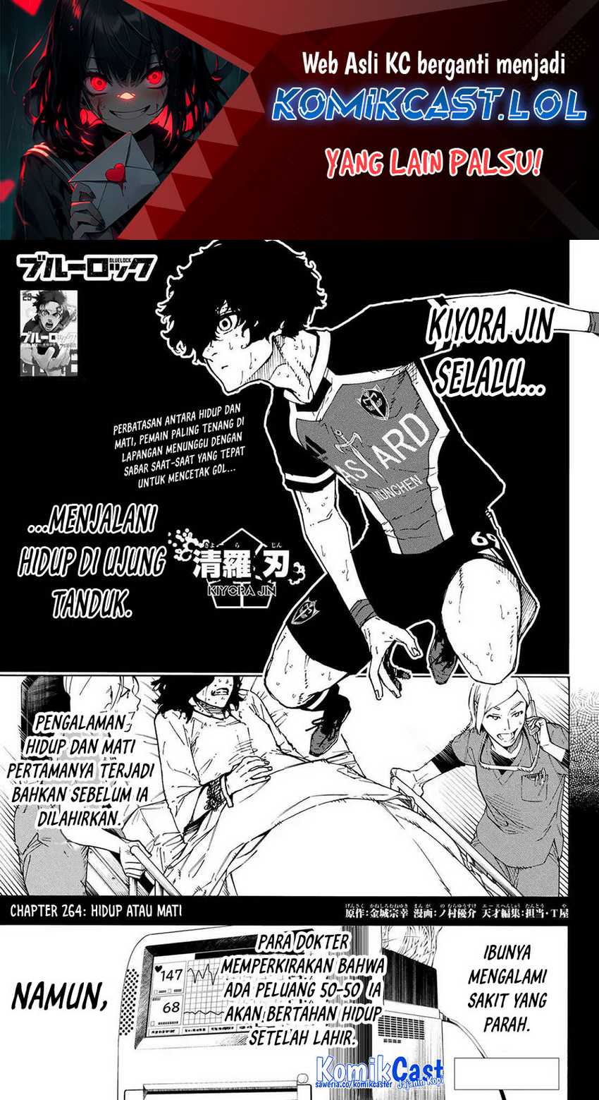 Manga Blue Lock Chapter 264 gambar 2