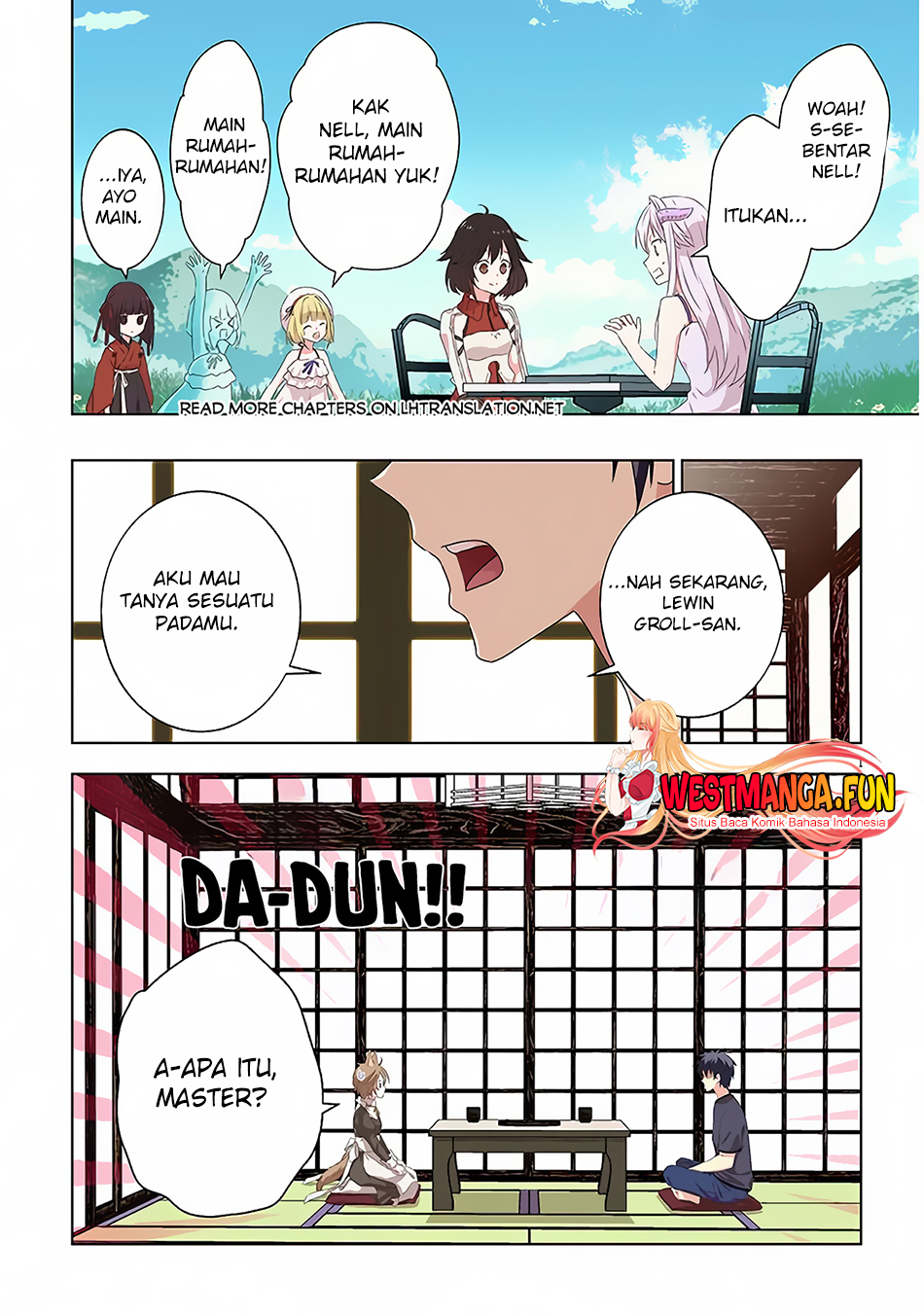 Manga Maou ni Natte node – Dungeon Tsukutte Jingai Musume to Honobono suru Chapter 71.1 gambar 2