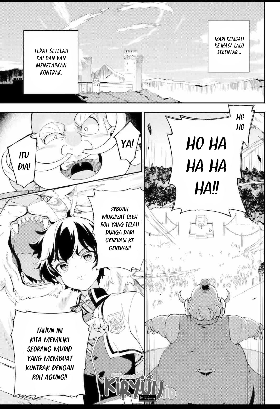 Manga Chichi wa Eiyuu, Haha wa Seirei, Musume no Watashi wa Tenseisha Chapter 61.1 gambar 2