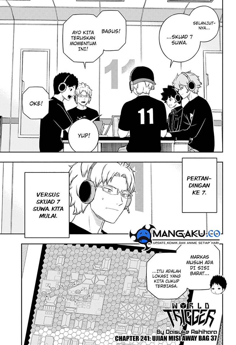 Manga World Trigger Chapter 241 gambar 2