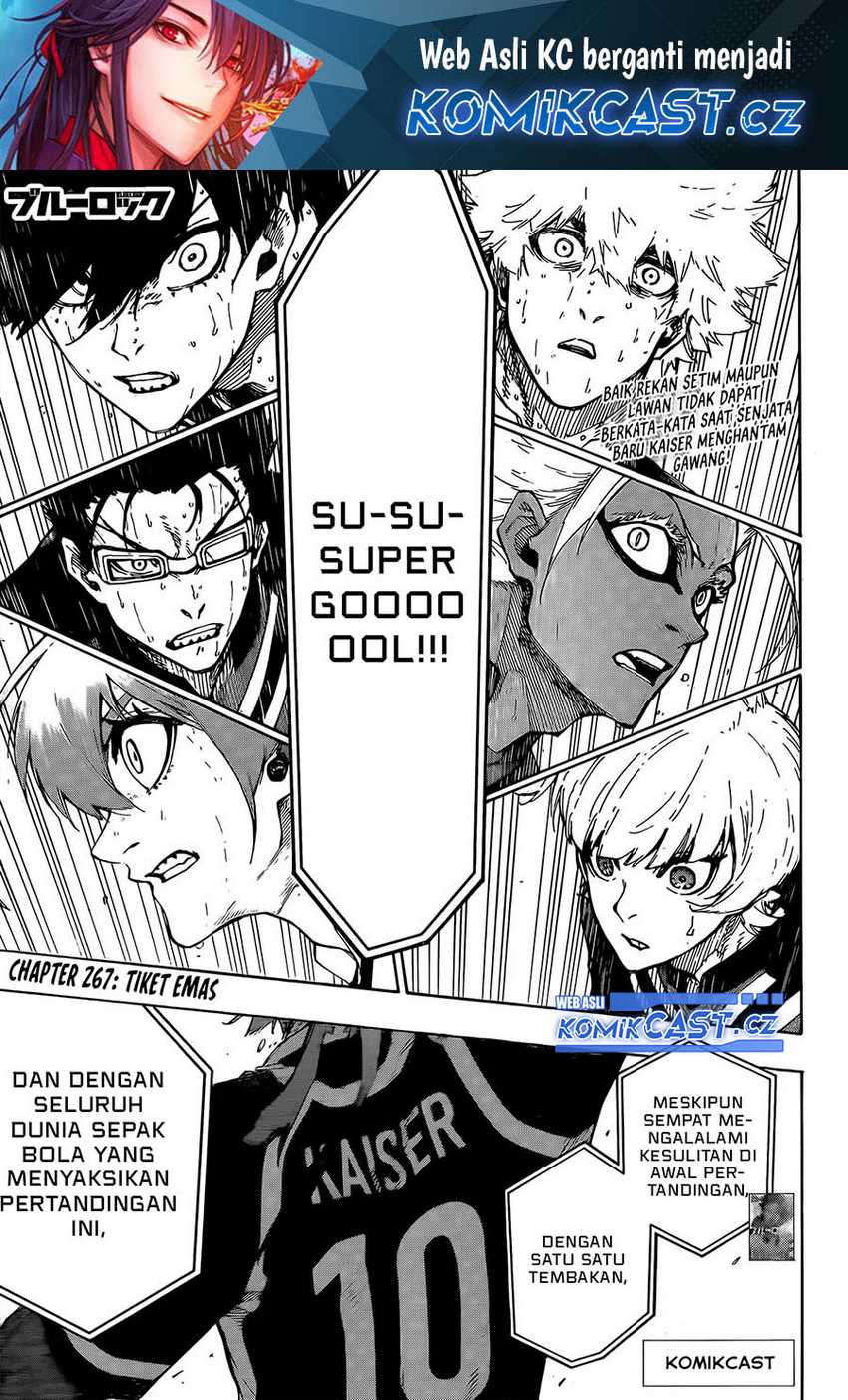 Manga Blue Lock Chapter 267 gambar 2