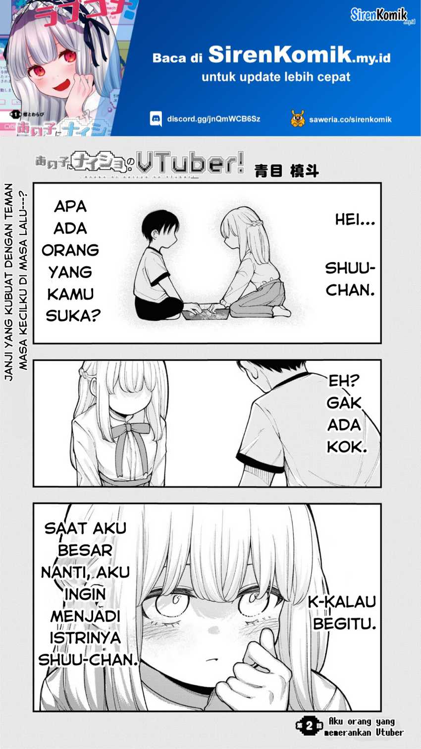 Manga Ano Ko ni Naisho no VTUBER! Chapter 02 gambar 2