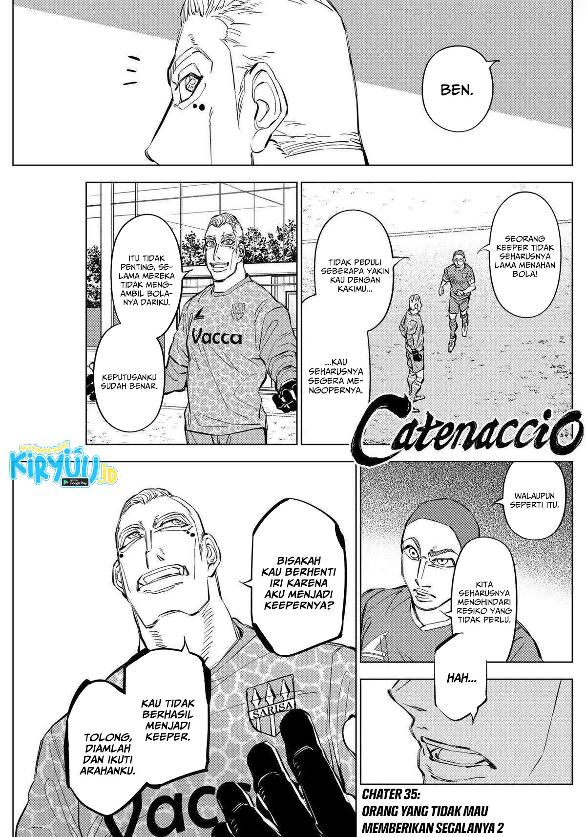 Manga Catenaccio Chapter 35 gambar 2