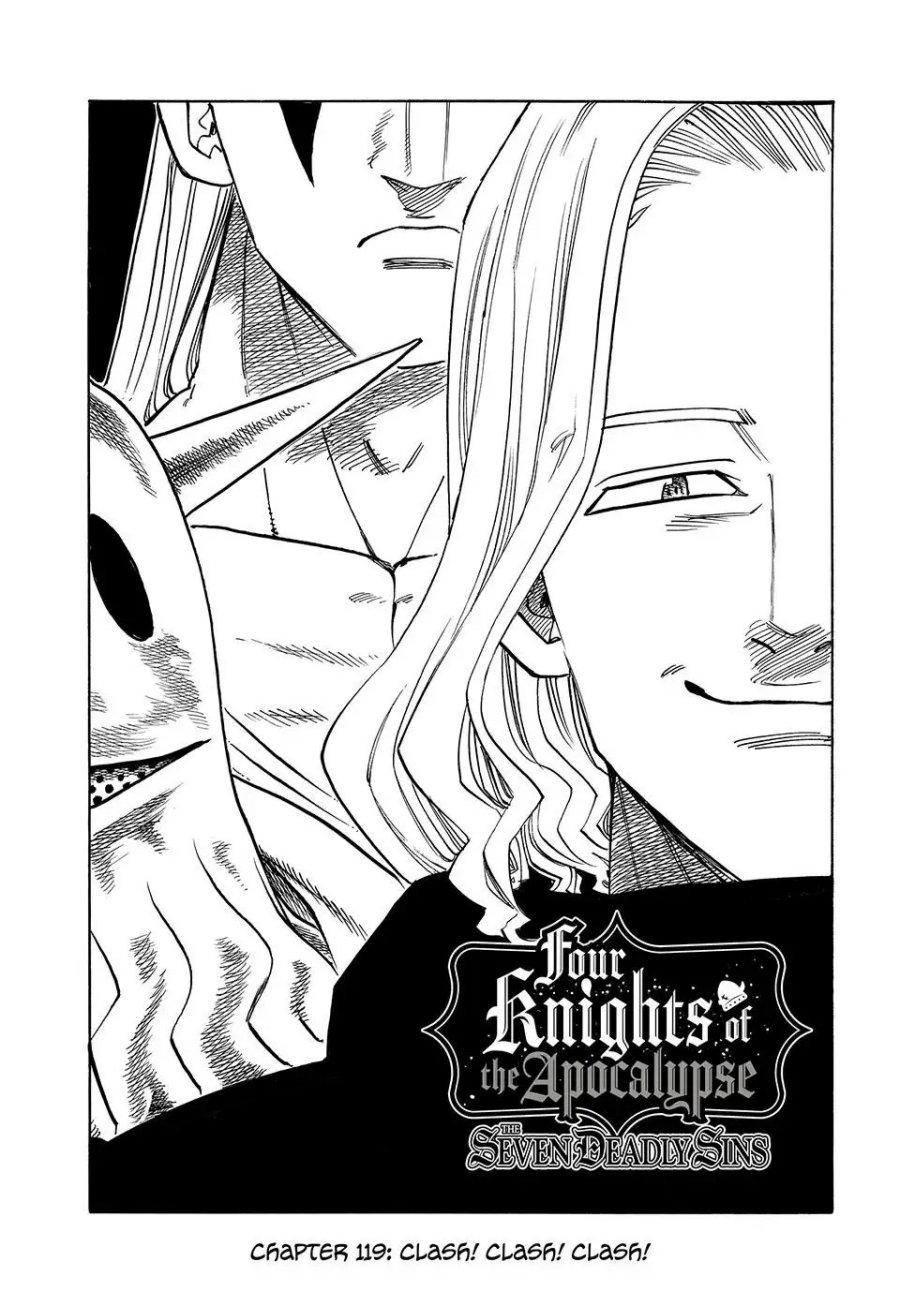 Manga Mokushiroku no Yonkishi Chapter 119 gambar 2