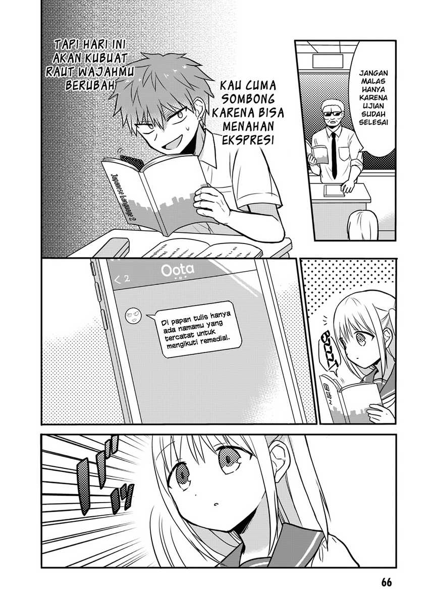 Manga Kao ni denai Kashiwada-san to Kao ni deru Ota-kun Chapter 07 gambar 2