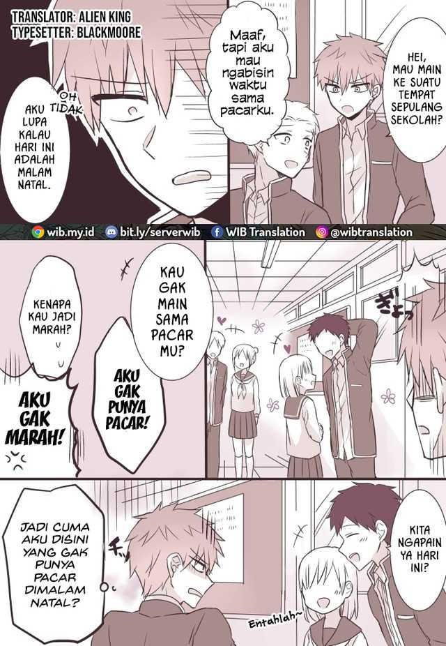 Manga Kao ni denai Kashiwada-san to Kao ni deru Ota-kun Chapter 03.5 gambar 2