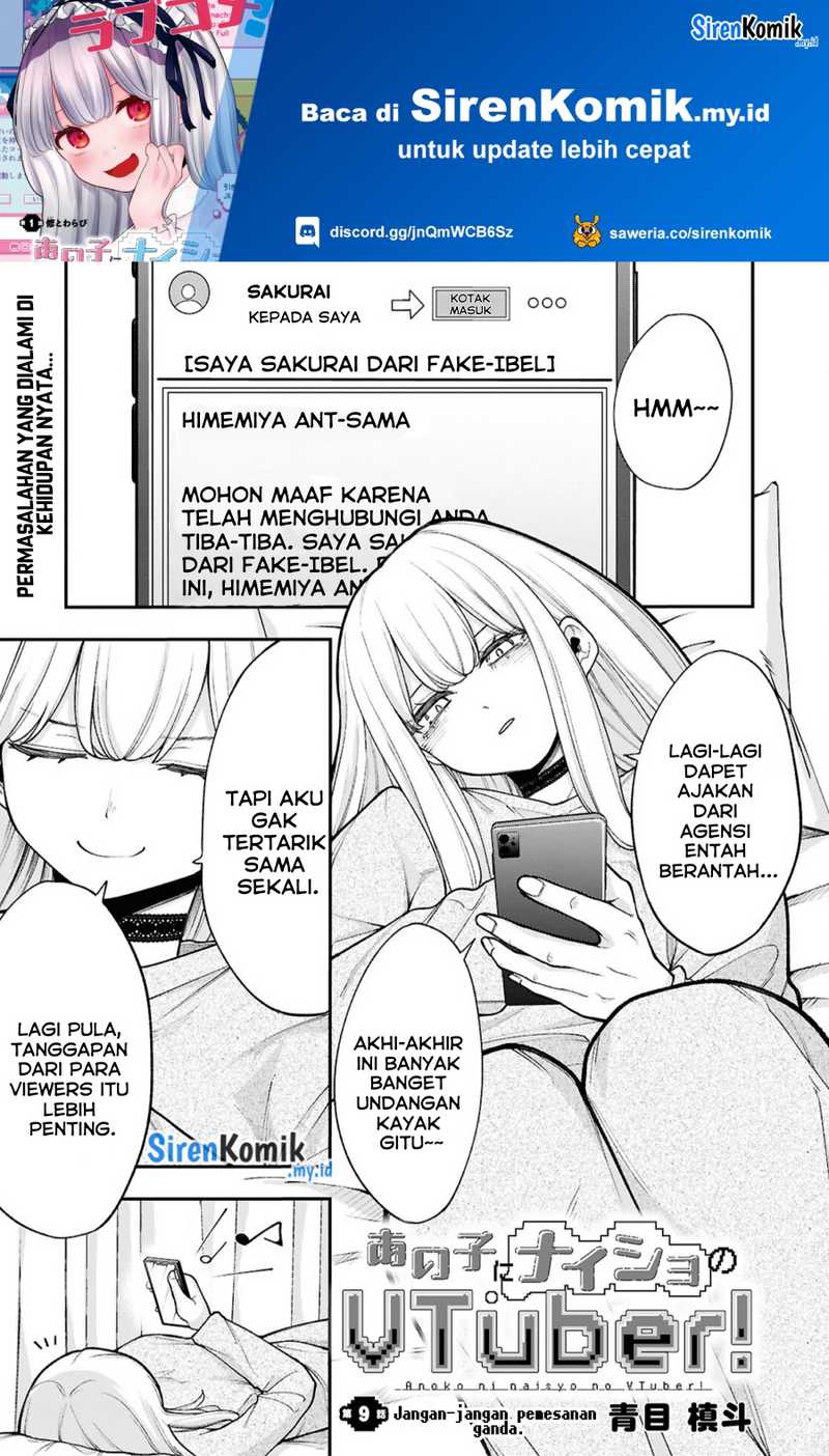 Manga Ano Ko ni Naisho no VTUBER! Chapter 09 gambar 2
