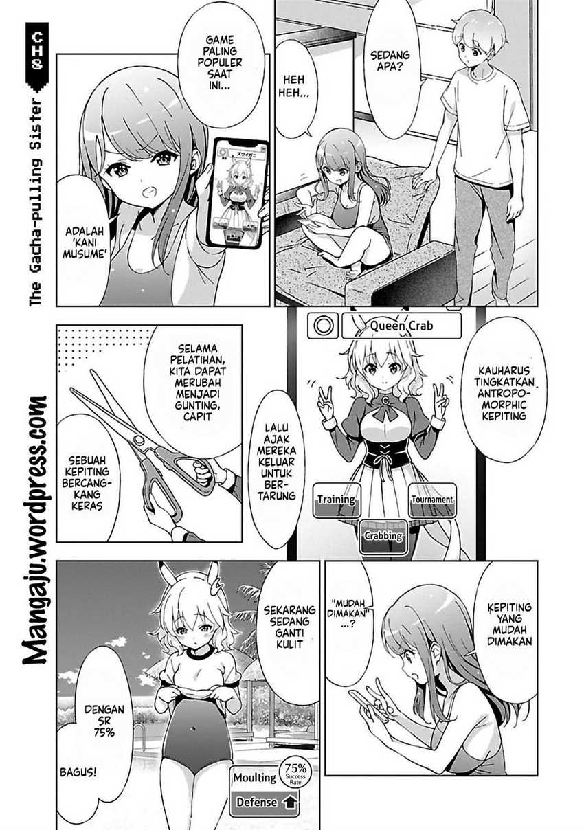 Manga Onee-chan wa Game o Suruto Hito ga Kawaru Onee-chan Chapter 08 gambar 2
