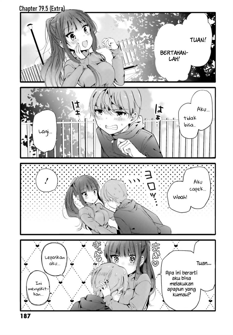 Manga Uchi no Hentai Maid ni Osowareteru Chapter 79.5 gambar 2
