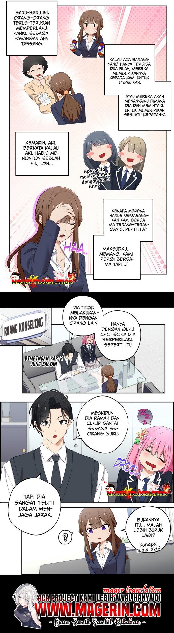Manhwa We Are Not Dating!! Chapter 10 gambar 2