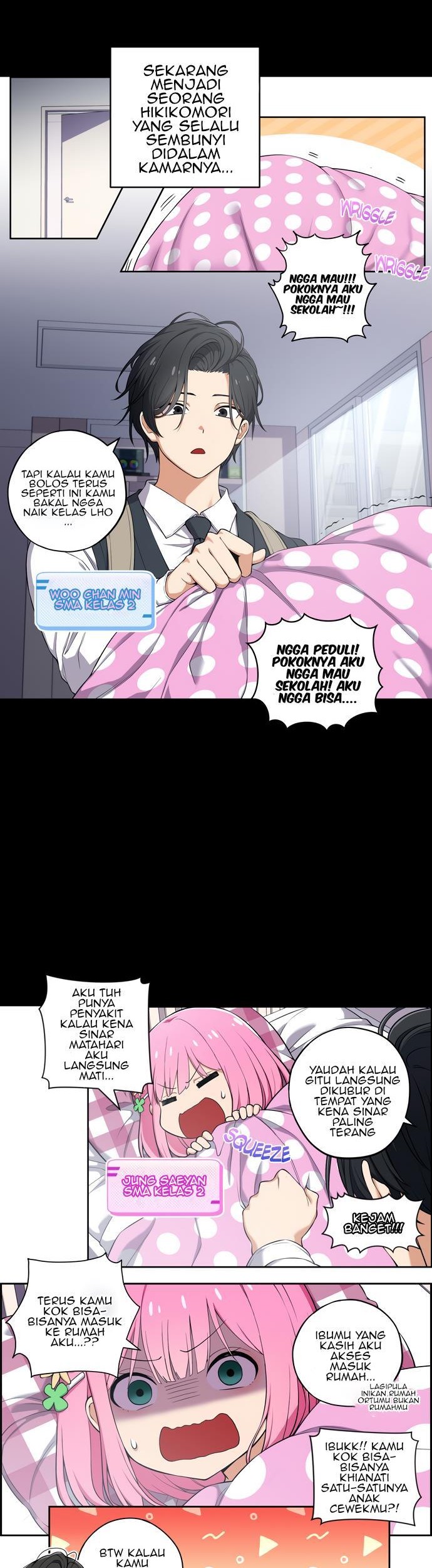 Manhwa We Are Not Dating!! Chapter 01 gambar 2