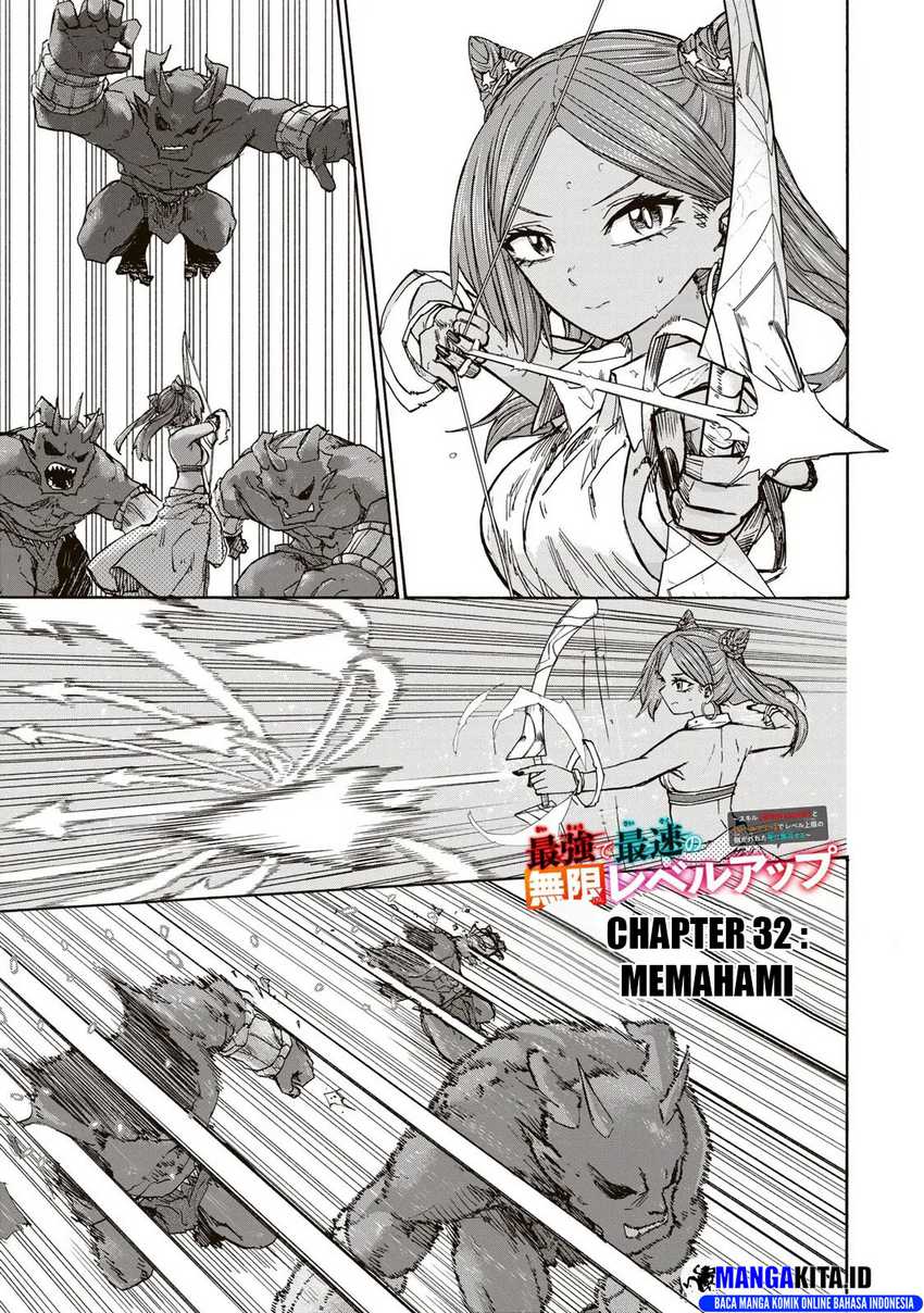 Manga Saikyou de Saisoku no Mugen Level Up Chapter 32 gambar 2