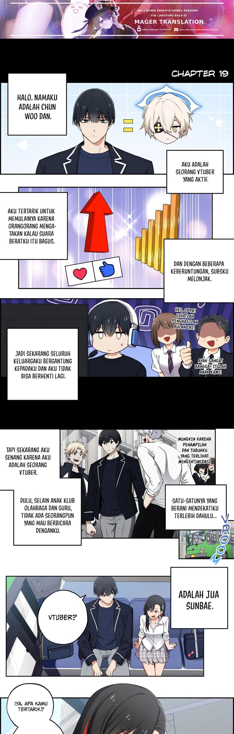 Manhwa We Are Not Dating!! Chapter 19 gambar 2