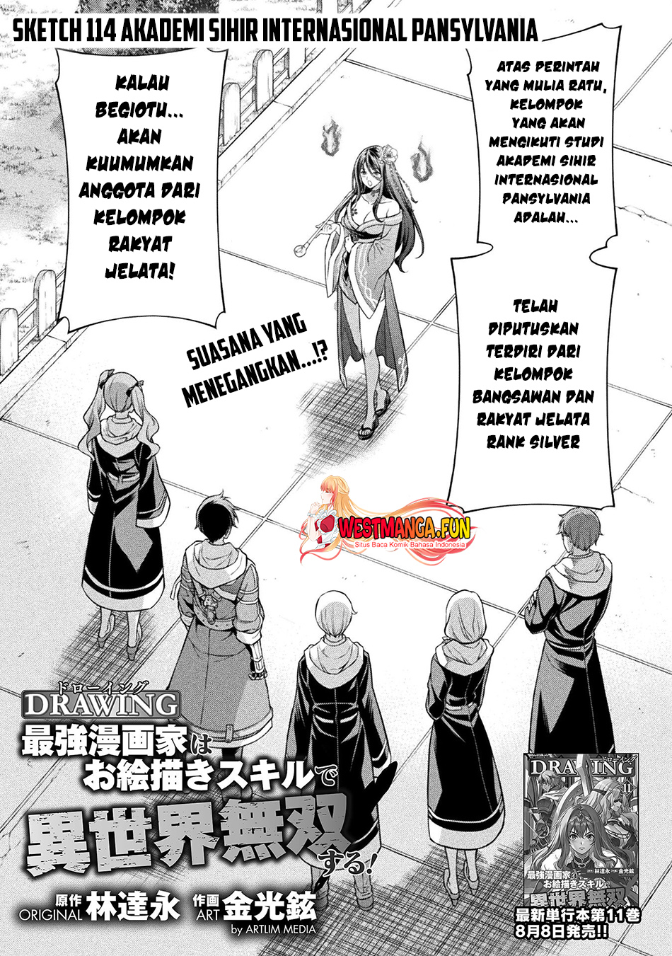 Manga Drawing: Saikyou Mangaka wa Oekaki Skill de Isekai Musou Suru! Chapter 114 gambar 2
