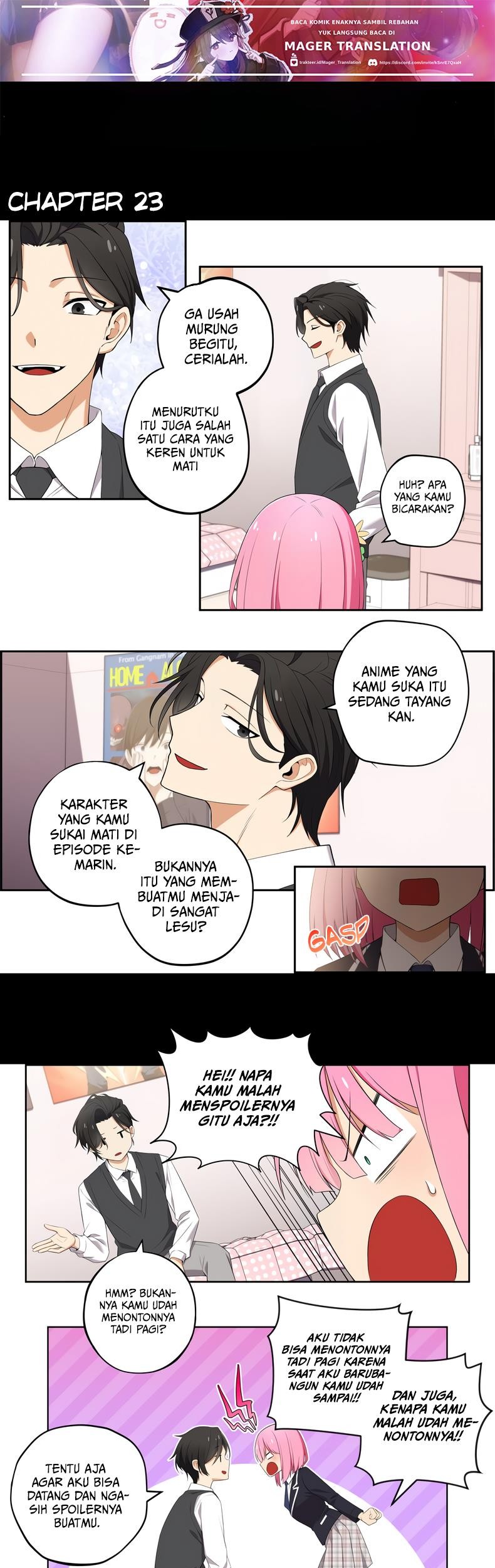 Manhwa We Are Not Dating!! Chapter 23 gambar 2
