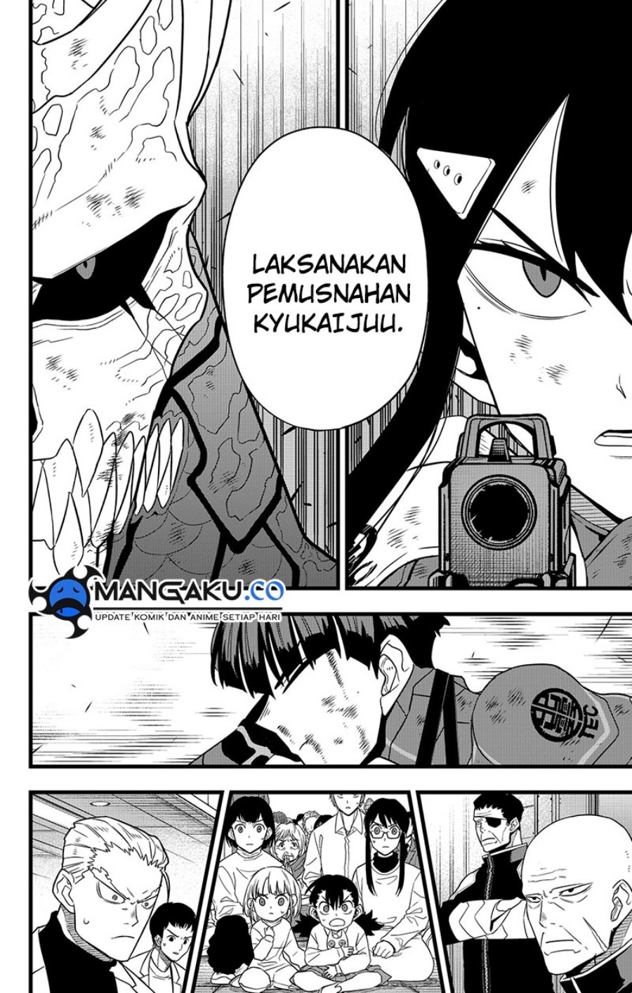 8Kaijuu Chapter 110 Gambar 3