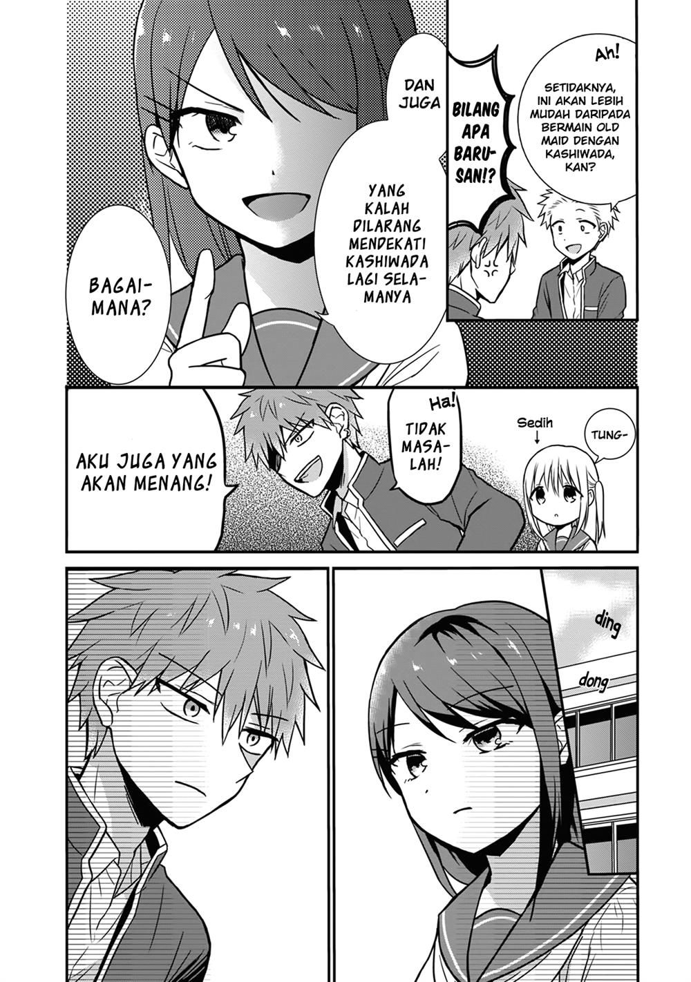 Manga Kao ni denai Kashiwada-san to Kao ni deru Ota-kun Chapter 10 gambar 2