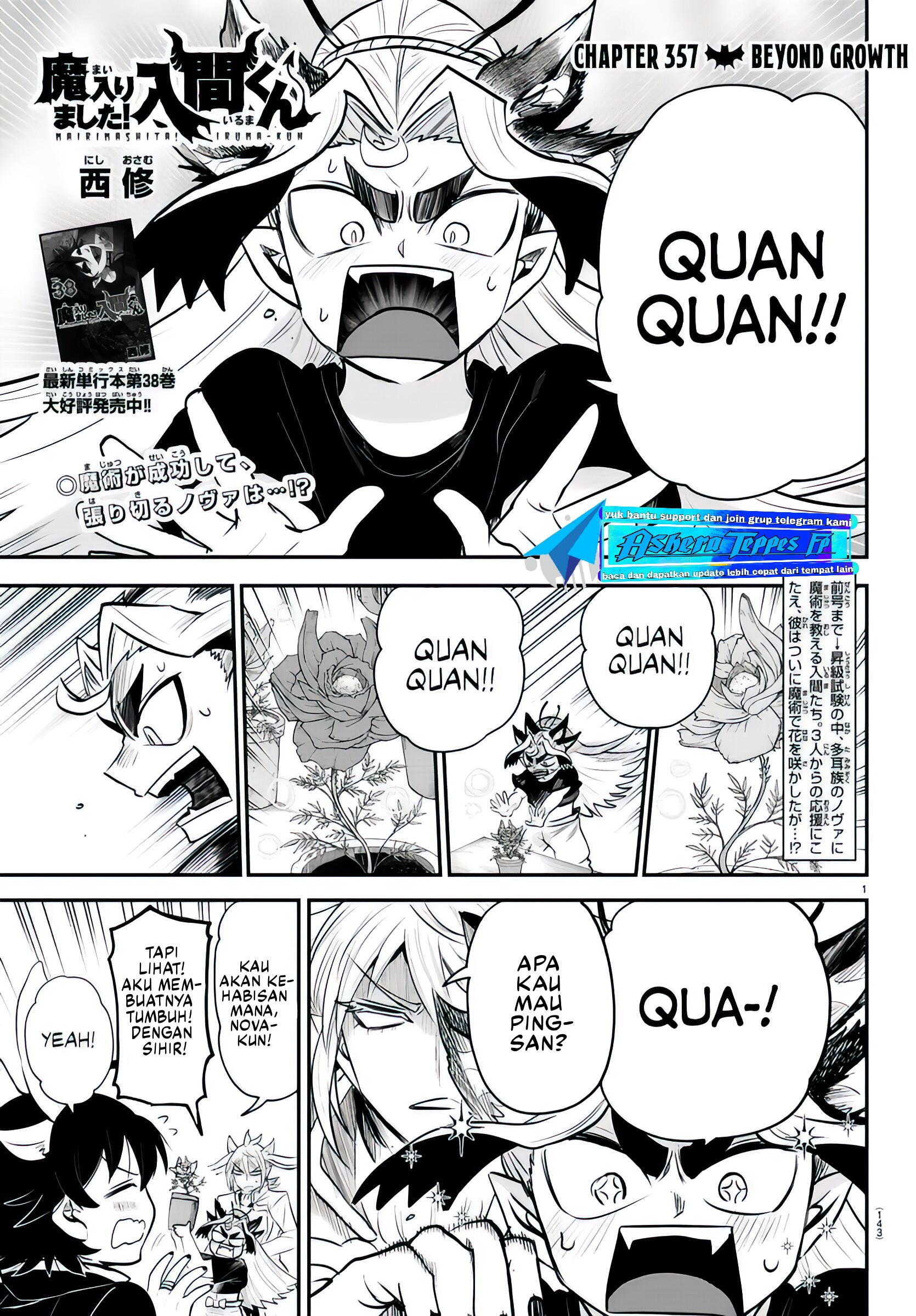 Manga Mairimashita! Iruma-kun Chapter 357 gambar 2