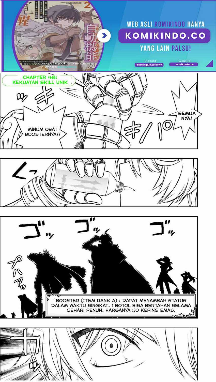 Dame Skill [Auto Mode] ga Kakuseishimashita ~Are, Guild no Scout-san, Ore wo “Iranai”-tte Itte Masendeshita?~ Chapter 48 – halaman 2