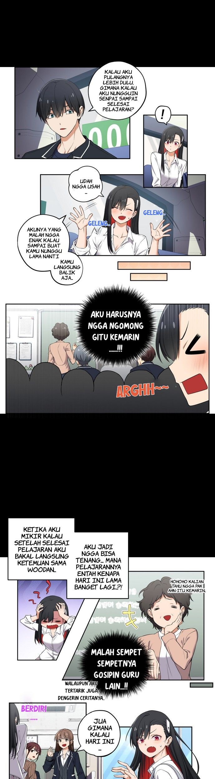 Manhwa We Are Not Dating!! Chapter 37 gambar 2