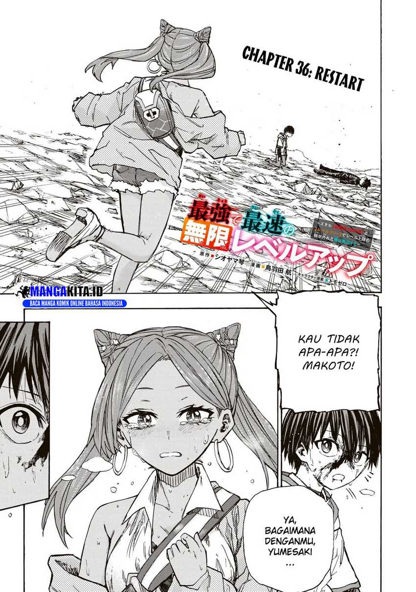 Manga Saikyou de Saisoku no Mugen Level Up Chapter 36 gambar 2