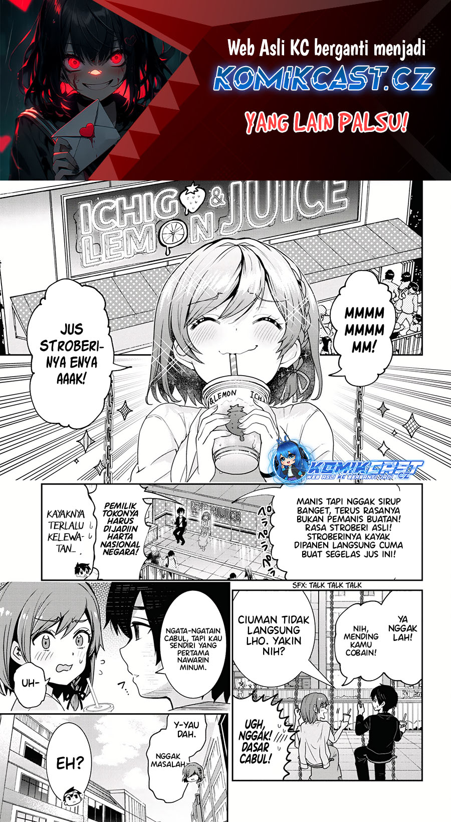 Manga Kurasu no Daikirai na Joshi to Kekkon Suru Koto ni Natta Chapter 21.2 gambar 2