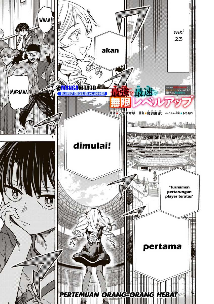 Manga Saikyou de Saisoku no Mugen Level Up Chapter 37 gambar 2