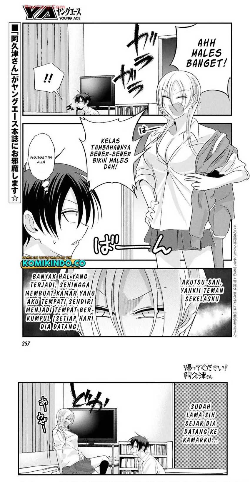Manga Please Go Home, Akutsu-san! Chapter 183 gambar 2