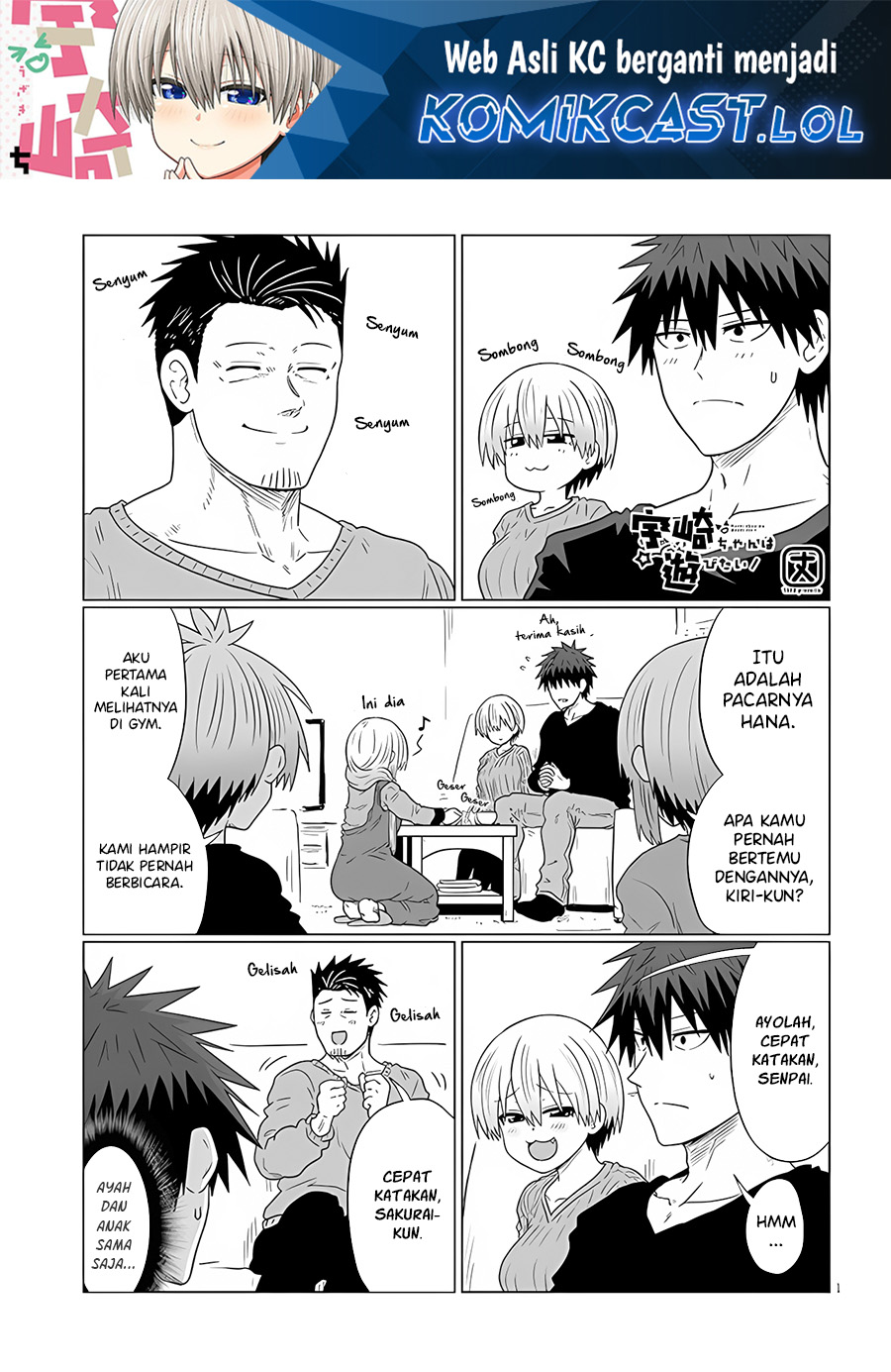 Manga Uzaki-chan wa Asobitai! Chapter 109 gambar 2