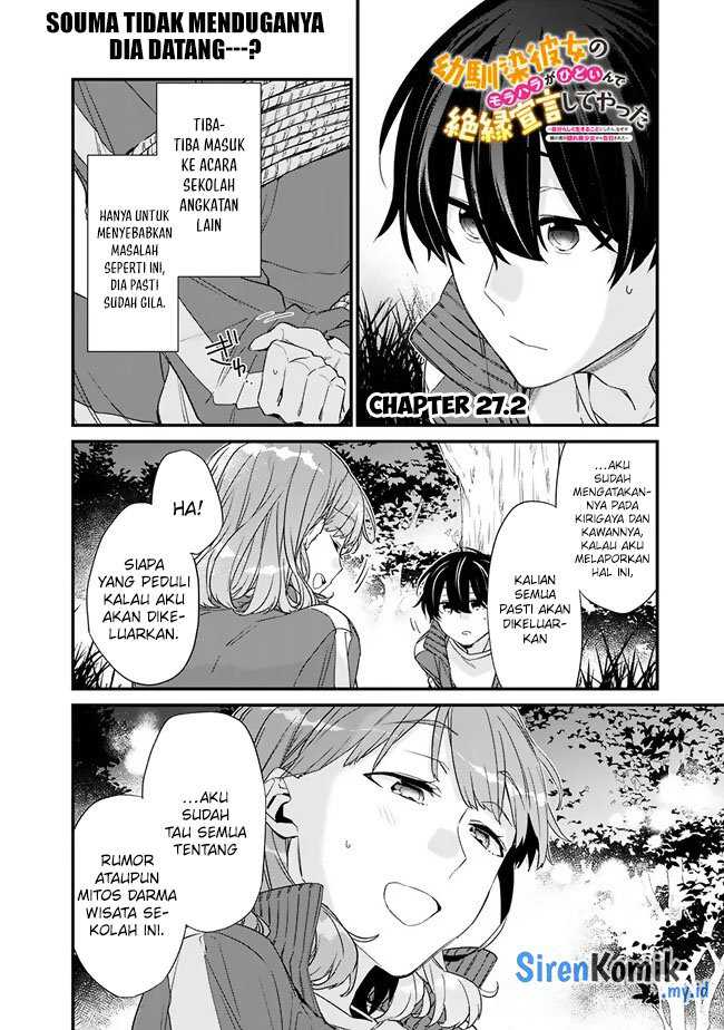 Manga Osananajimi Kanojo no Morahara ga Hidoin de Zetsuen Sengen shite Yatta Chapter 27.2 gambar 2