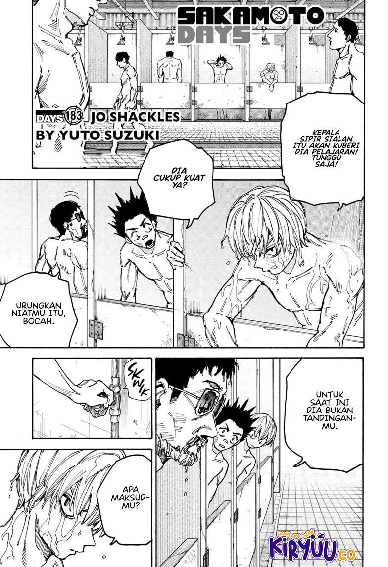 Manga Sakamoto Days Chapter 183 gambar 2